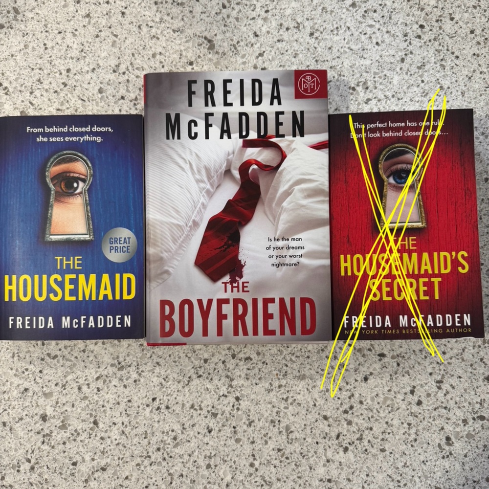 Freida McFadden Book Set